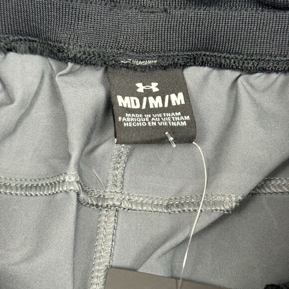 Under Armour Men's UA Elite Cargo Print Shorts Black Dark Gray Men’s Medium New - Picture 3 of 7